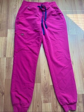 FIGS Ultra Rose Zamora Joggers XXS